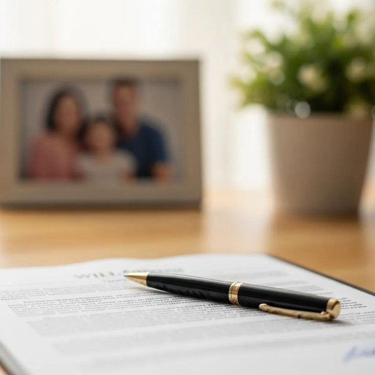 Stack of legal documents symbolizing wills and trusts used in estate planning