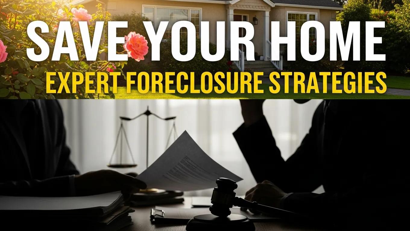 Save Your Home: Expert Foreclosure Strategies
